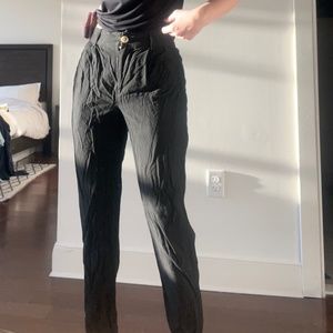 Viscose  Black Trousers 🖤